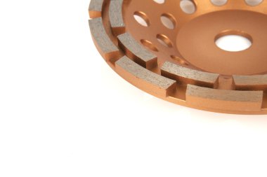 Kesme disk elmas - elmas disk beyaz zemin üzerine beton için