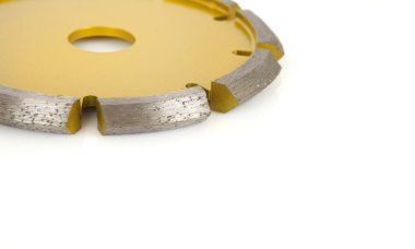 Kesme disk elmas - elmas disk beyaz zemin üzerine beton için