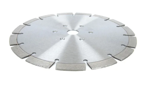Cutting disk with diamonds - Diamond disc for concrete on the white background — Stock Photo, Image