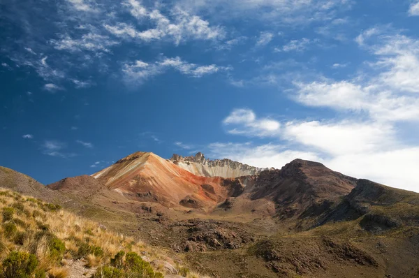 Crater of Tunupa Volcano near Uyuni, Bolivia — Stock Photo, Image