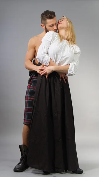 Scottish Highland tematu — Zdjęcie stockowe