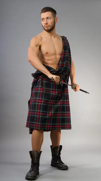 Tema Highlander scozzese — Foto Stock