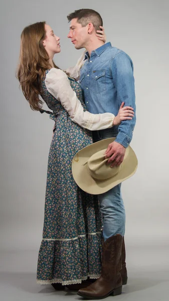 Fotoshooting zum Thema Western — Stockfoto