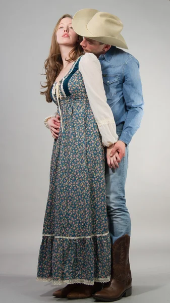 Western Theme Phototo Shoot — Stock Photo, Image