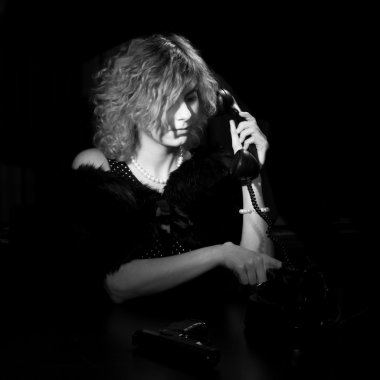 Film Noir Tema ateş