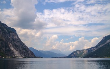 Lecco göl İtalya