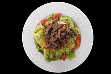 etli sebze salatası