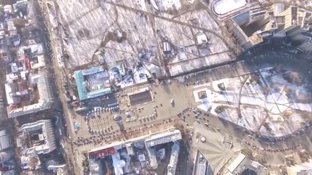Kharkiv.Aerial фотографії — стокове відео