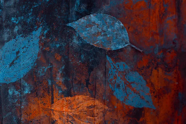 sonbahar yaprağı dokusu, soyut arkaplan