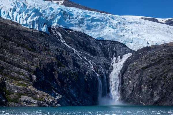 Glaciar y cataratas de Northland —  Fotos de Stock
