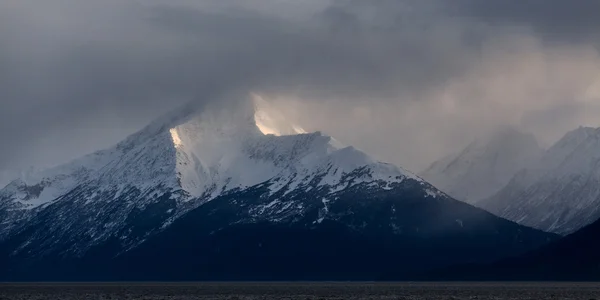 Turnagain Arm Snowline — Stock Photo, Image