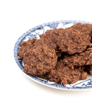 Çikolatalı, fıstık ezmeli ve yulaflı kurabiye yok.