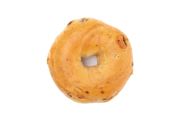 Bagel Bílém Pozadí — Stock fotografie