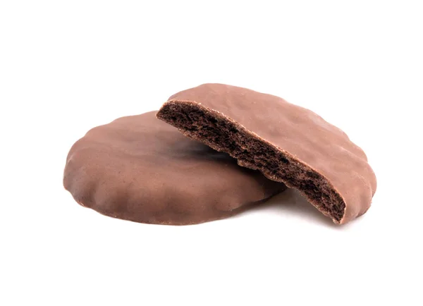 Fudge Cocolate Covered Cookies Mint Flavor — Stok Foto