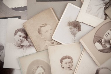 Eski Vintage Fotoğrafların Arkaplanı