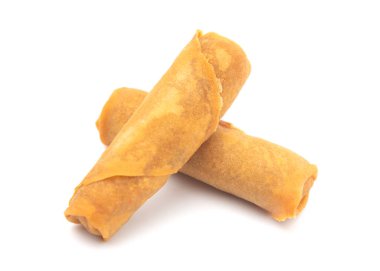 Beyaz Arkaplanda Kızarmış Yumurta Yuvarlakları