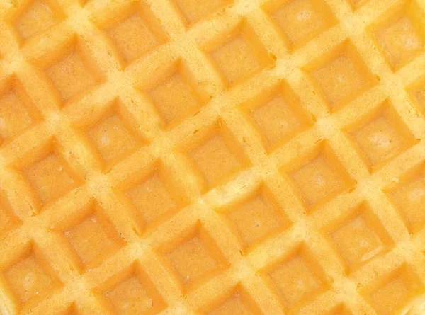 Waffles Ready Breakfast White Background — Stock Photo, Image