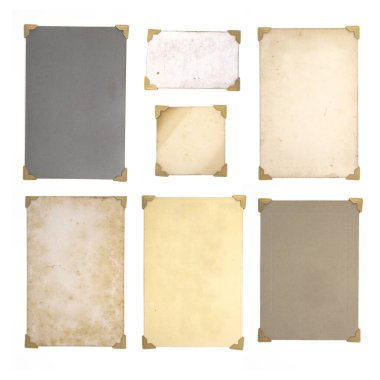 Kendi Resminizi Eklemek İçin Alanlı Yedi Antika Fotoğraf Sınırı