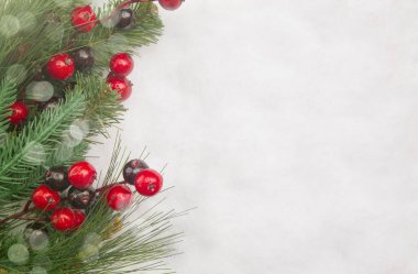 Karda Noel arkaplanı 