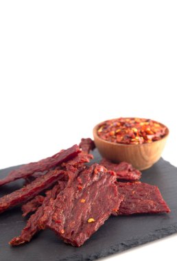 Kırmızı Biberli Acılı ve Baharatlı Kurutulmuş Biftek