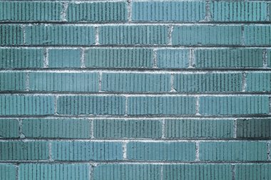 Basit Mavi Tuğla Yapılandırılmış Duvar Arkaplanı Sunumlar için Mükemmel