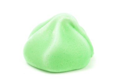 Beyaz Arkaplanda Tek Meringue