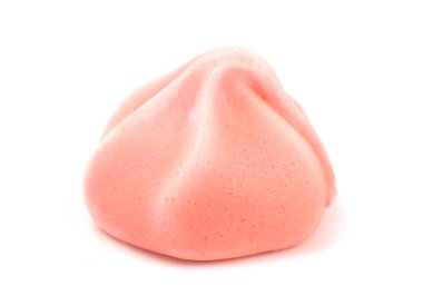 Beyaz Arkaplanda Tek Meringue