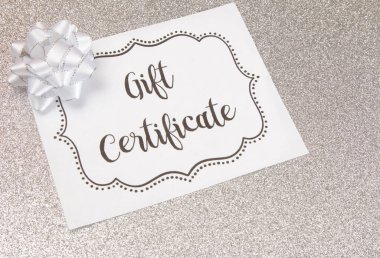 Hediye Sertifikaları için Bir Reklam 