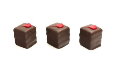 Petits Dörtlüleri beyaz arkaplanda izole edilmiş 