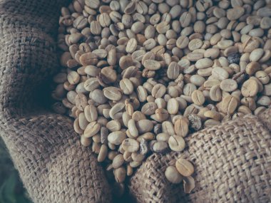 kahve çekirdekleri çuval bezi çanta