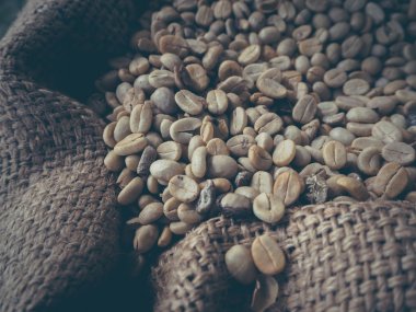 kahve çekirdekleri çuval bezi çanta
