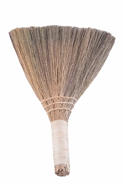 Broom isolated on white background — Stock Photo, Image