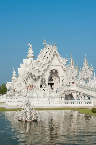 Wat Rong Khun (Templo Blanco), Chiang Rai-Tailandia — Foto de Stock