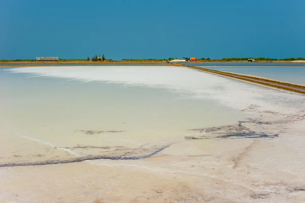 Granja de sal en el este, Tailandia —  Fotos de Stock