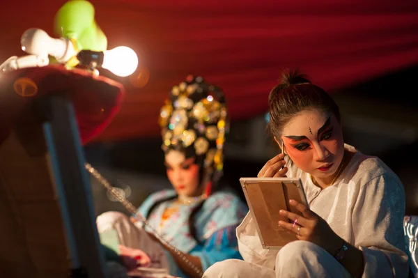 Çin opera boya maskeleri — Stok fotoğraf
