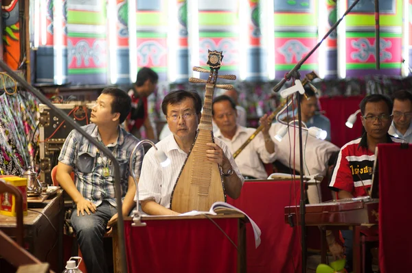 Bangkok, Tayland - Aprill 11: Celebratin, Çin opera oyuncu — Stok fotoğraf