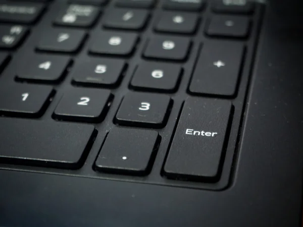 Closeup of a computer keyboard — Stock Photo, Image