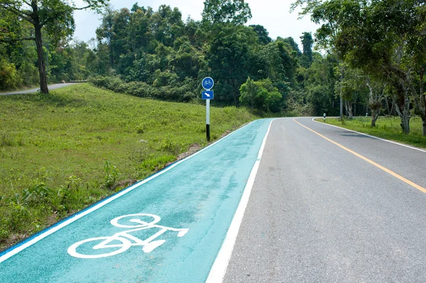 road Bike Lane for pedestrians and bicycles
