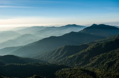 Güzel manzara kompozisyon