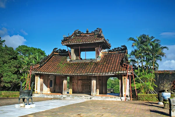 越南古代土 Duc 皇家陵墓和土 Duc 皇帝花园附近的越南顺化。教科文组织世界遗产站点 — 图库照片