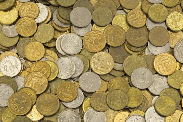 Peníze, změna, penny, hromadu centů — Stock fotografie