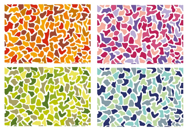 다양 한 색상의 모자이크 패턴 — 스톡 벡터