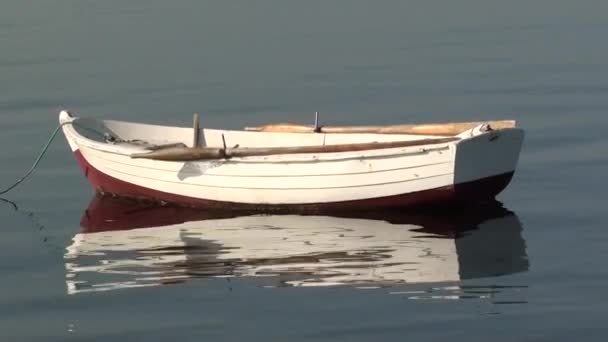 Kayak barco dançando — Vídeo de Stock