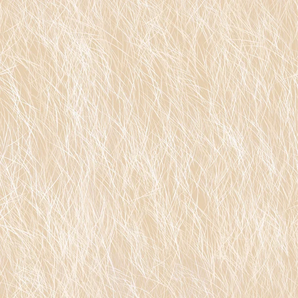 Modèle sans couture vectoriel fourrure. Fond beige . — Image vectorielle