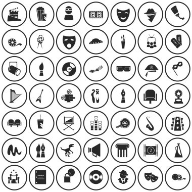 Kırk dokuz sanat ve sinema simge kümesi