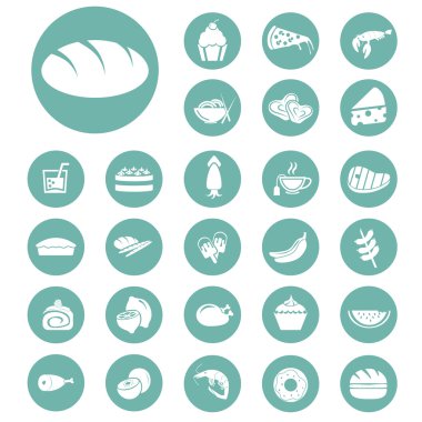 Yirmi yedi gıda simge kümesi