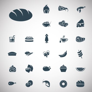 Yirmi yedi gıda simge kümesi