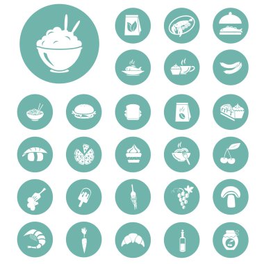 Yirmi yedi gıda simge kümesi