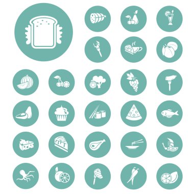 Yirmi yedi gıda simge kümesi