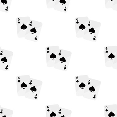 İki iskambil simgesinin resmi